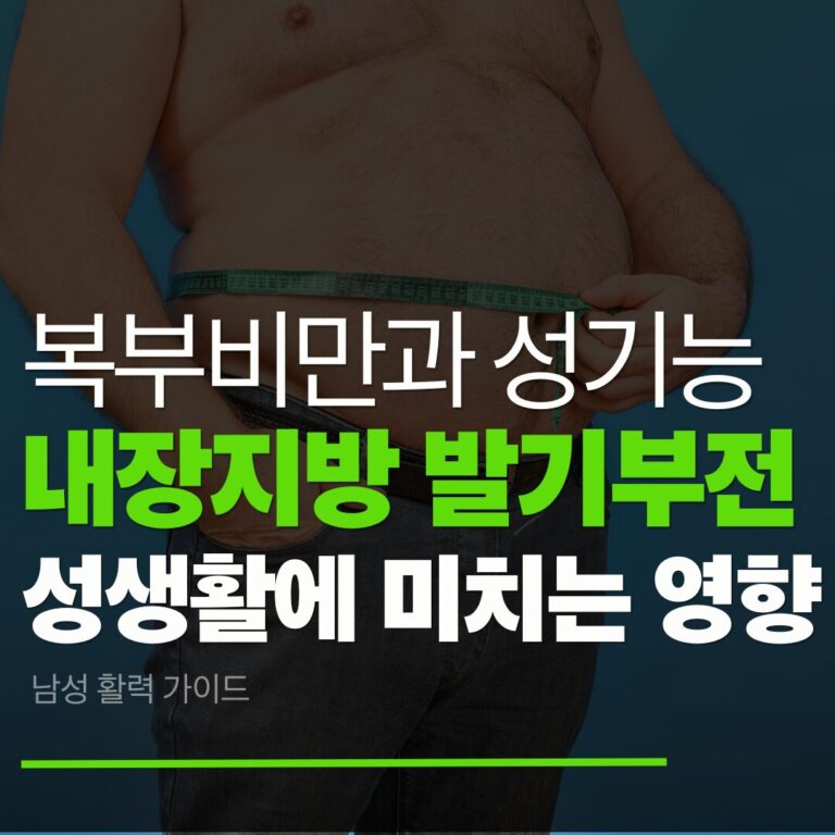 복부비만과 발기부전