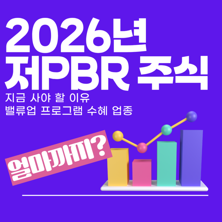 저PBR 주식